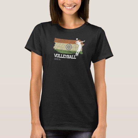 バレーボール印章女子バレーボール女子 Tシャツ (正面)