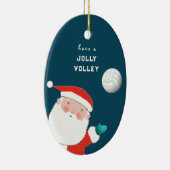 バレーボール収集可能 セラミックオーナメント (右)