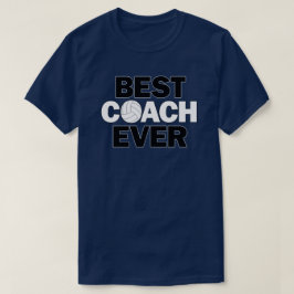 バレーボール史上最高のおもしろいコーチのメンズTシャツ Tシャツ