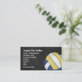 バレーボール名刺 名刺 (スタンド正面)