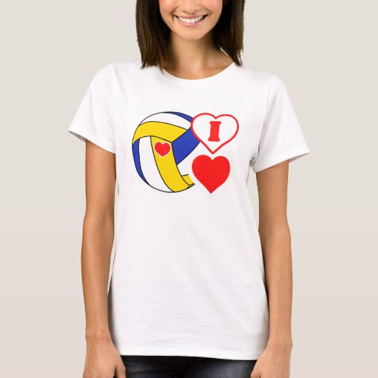 バレーボール大好き! Tシャツ (正面)