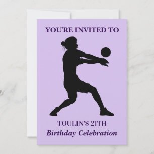 バレーボール女子の誕生日 , バレーボール選手招待 招待状
