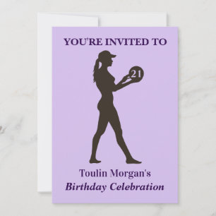 バレーボール女子の誕生日 , バレーボール選手 招待状