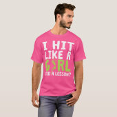 バレーボール女子ガールバレーボール Tシャツ (正面フル)