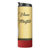 バレーボール女子プレーヤーボールのパーソナエレガントライズ タンブラー (回転右)