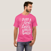バレーボール女子 Tシャツ (正面フル)