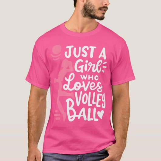 バレーボール女子 Tシャツ (正面)