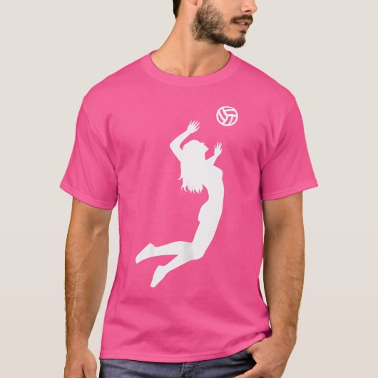 バレーボール女子 Tシャツ (正面)