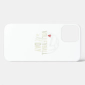 バレーボール女10代の子女子バレーボールのグラフィックボール Case-Mate iPhoneケース (裏面 (横))