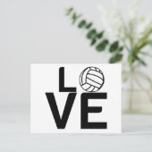 バレーボール好き ポストカード (スタンド正面)