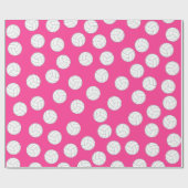 バレーボール子供の誕生日パーティースポーツ ラッピングペーパー (フラット)