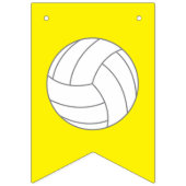 バレーボール子供の誕生日パーティー バンティングフラッグ (第3の旗)