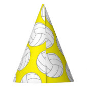 バレーボール子供の誕生日パーティー パーティーハット (裏面)
