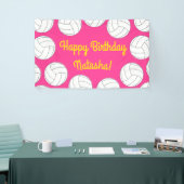 バレーボール子供の誕生日パーティー 横断幕 (トレードショー)