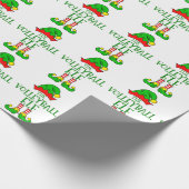 バレーボール小妖精や小人ラッピング紙 ラッピングペーパー (角)