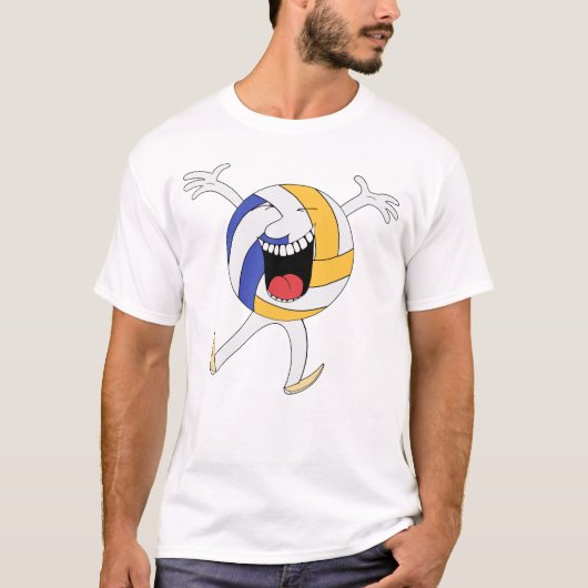 バレーボール応援マスコット Tシャツ (正面)