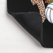 バレーボール愛好家ボーイズ女の子の子クリスマスクリスマスV マウスパッド (コーナー)