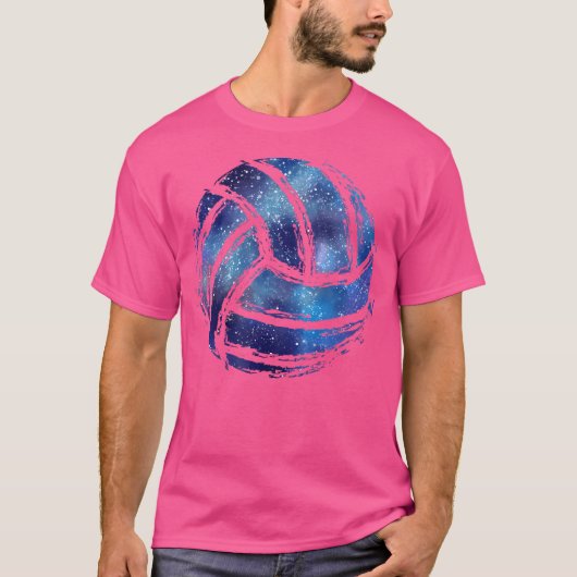 バレーボール愛好家 ビーチバレーボール選手 Tシャツ (正面)