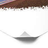 バレーボール感動的は私の人生のデザイン ポスター (コーナー)