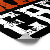 バレーボール懸命練習で簡単ゲーム ポスター (角)