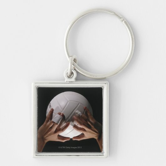 バレーボール手 キーホルダー (正面)