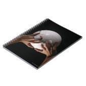 バレーボール手 ノートブック (左側)