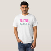 バレーボール掘りセットスパイク Tシャツ (正面フル)