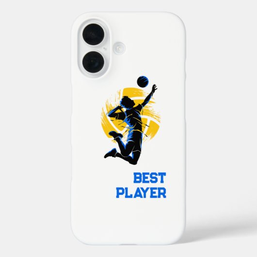 バレーボール最高の選手 |プロフェッショナル Case-Mate iPhoneケース (裏面)
