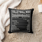 バレーボール母の栄養事実 クッション (ブランケット)