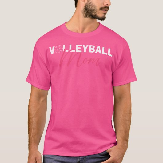 バレーボール母バレーボール Tシャツ (正面)