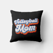 バレーボール母ヒョウおもしろいボール母の日0 クッション (裏面)