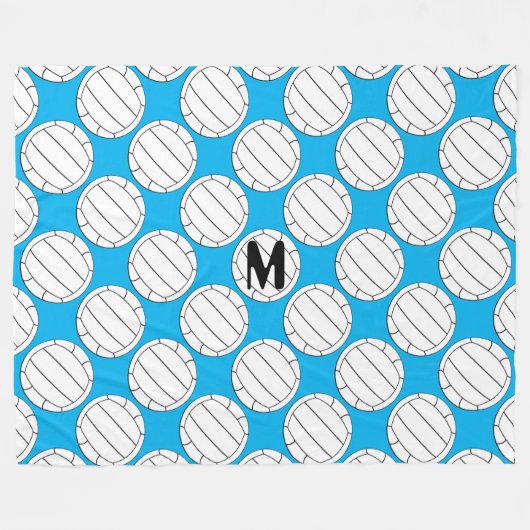 バレーボール毛布 フリースブランケット (正面(横))
