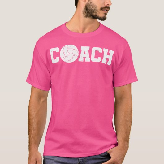 バレーボール水球監督 Tシャツ (正面)