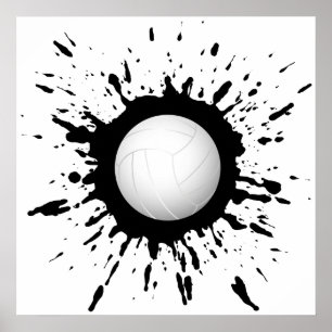 バレーボール爆発1 ポスター