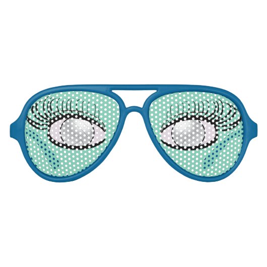 バレーボール眼鏡 アビエーターサングラス (正面)