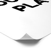 バレーボール簡単 ポスター (角)