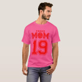 バレーボール誇りを持ったママ19 R Tシャツ (正面フル)
