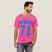 バレーボール誇りを持ったママ71番B Tシャツ (正面フル)