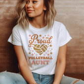 バレーボール誇りを持った叔母 Tシャツ
