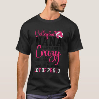 バレーボール誇りを持った選手のバレーボールナナ Tシャツ