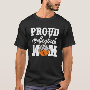 バレーボール誇りを持った選手の母 Tシャツ
