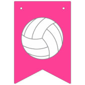 バレーボール誕生日パーティー バンティングフラッグ (第2の旗)