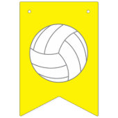 バレーボール誕生日パーティー バンティングフラッグ (第1の旗)