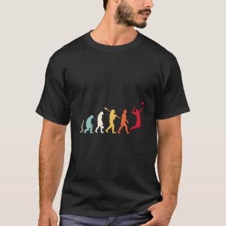 バレーボール進化バレーボール選手 Tシャツ