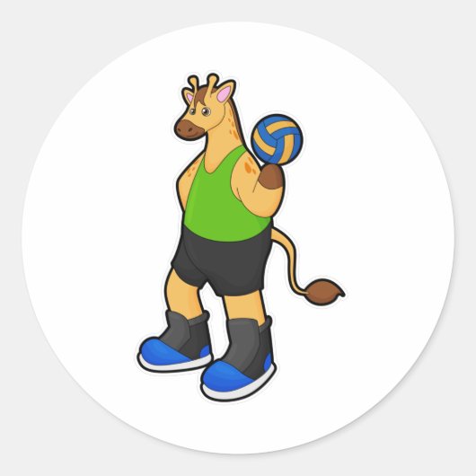 バレーボール選手としてキリン ラウンドシール (正面)