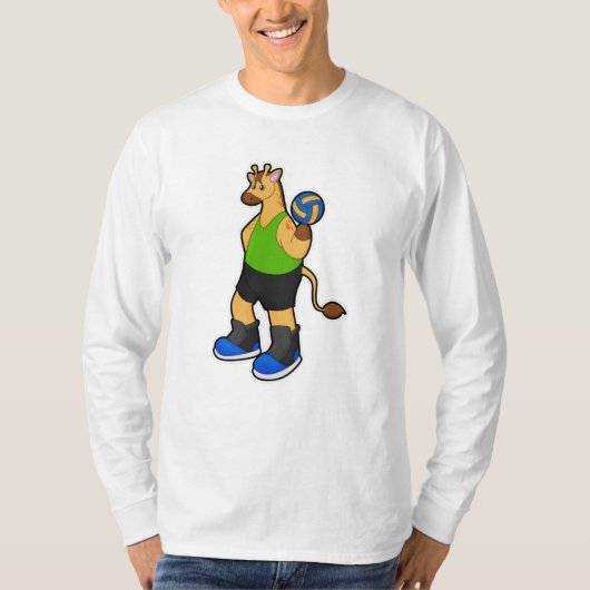 バレーボール選手としてキリン Tシャツ (正面)