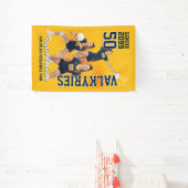 バレーボール選手のオリジナル写真グッズ スポーツ 横断幕 (インサイチュ)