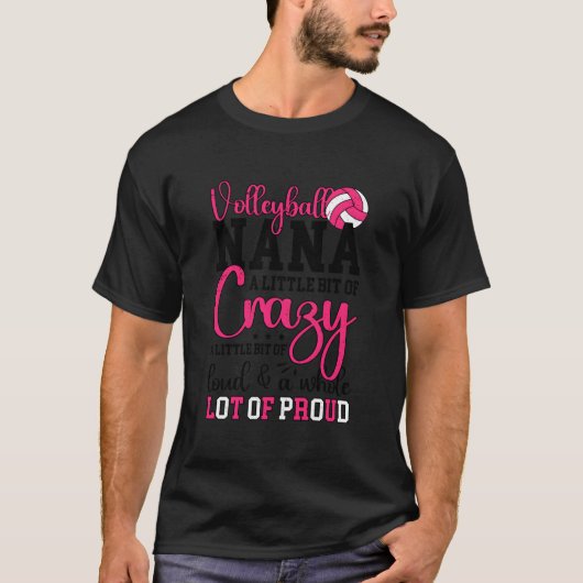 バレーボール選手のナナおばあちゃん Tシャツ (正面)