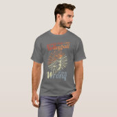 バレーボール選手の引用文 ファミリー Tシャツ (正面フル)