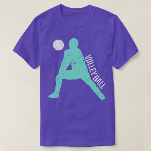 バレーボール選手ギフト Tシャツ (デザイン正面)